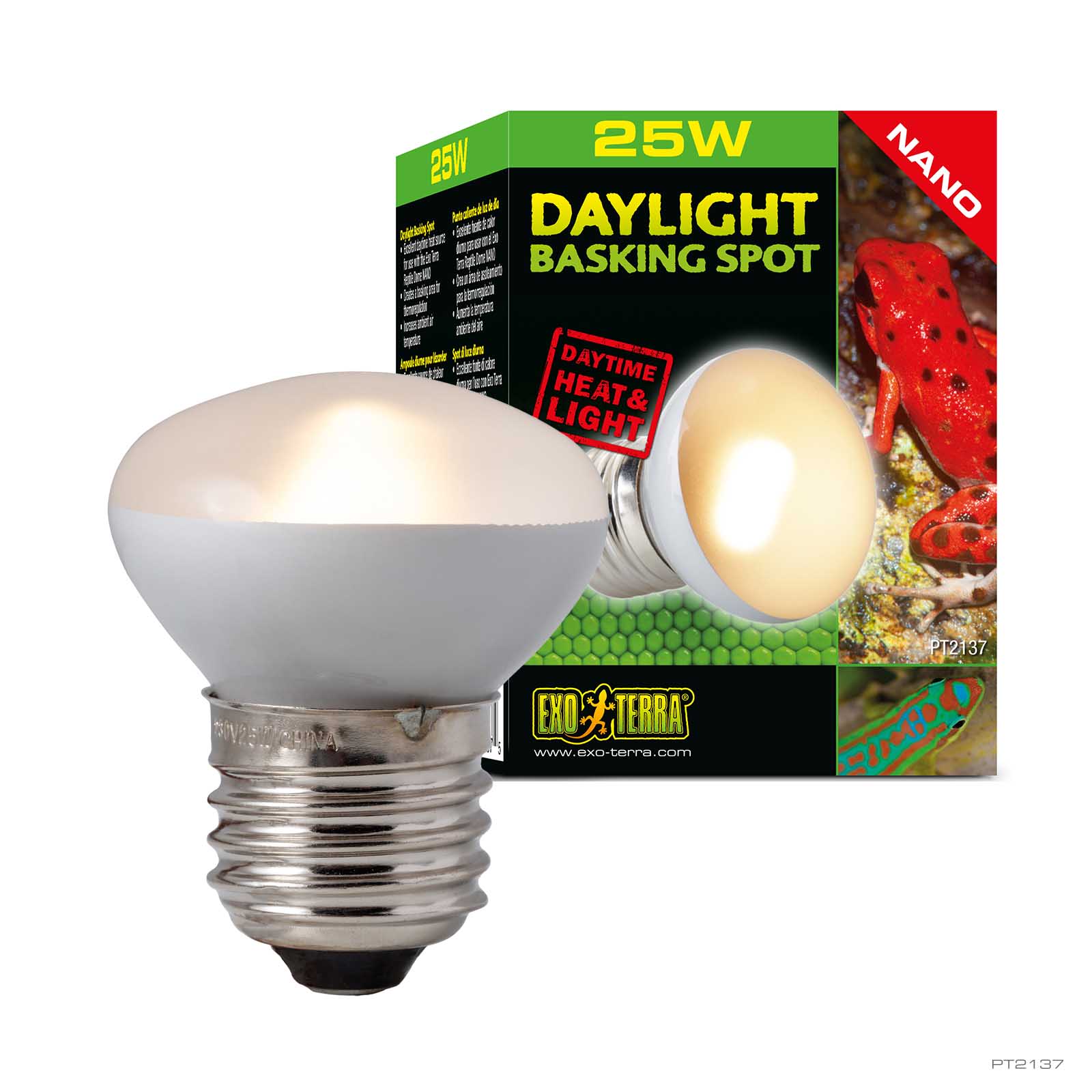 井戸川 Exo TERRA DAYLIGHT BASKIN 150W 6個 Exo Terra Daytime Heat Lamp 150W - Reptile Basking Bulb
