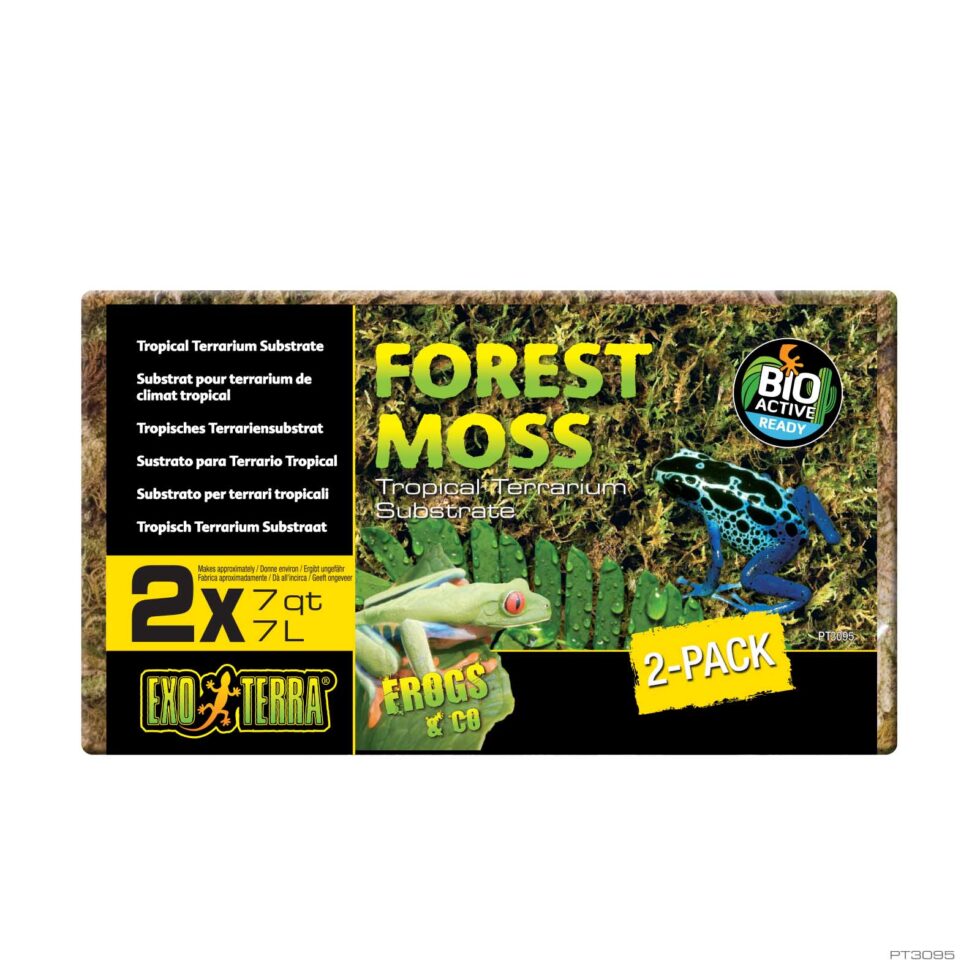 Exo Terra Forest Moss Tropical Terrarium Reptile Substrate