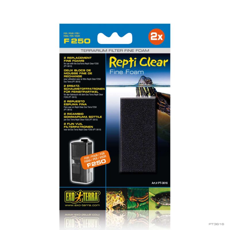 2 Fine Foams for Repti Clear F250