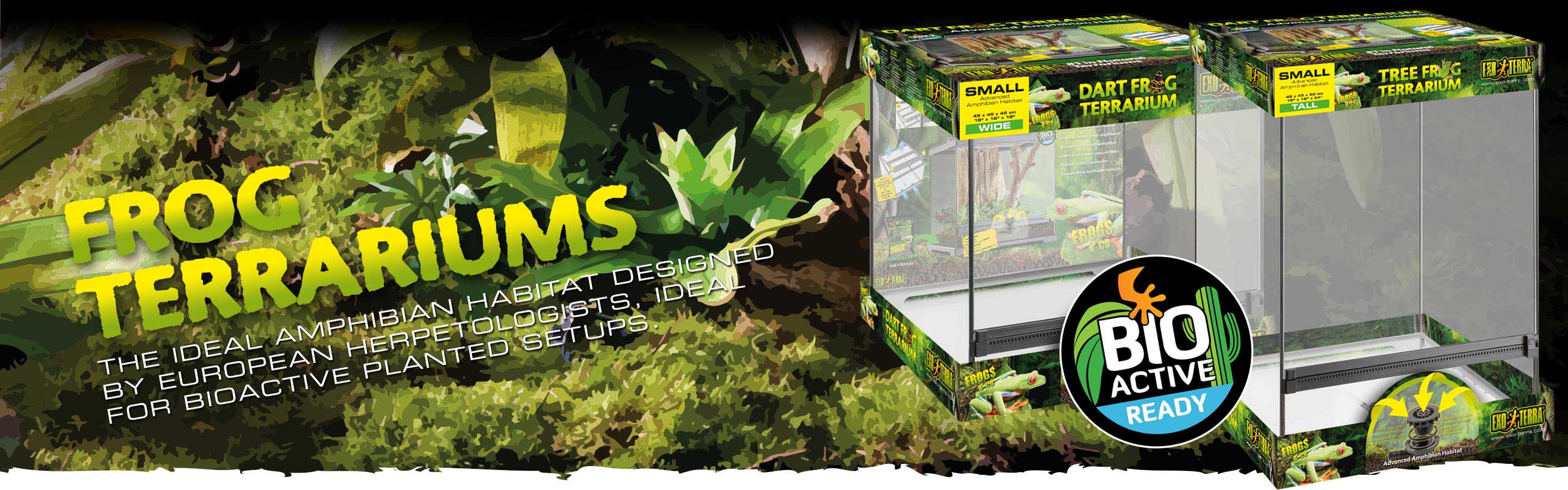 Frog Terrariums Header