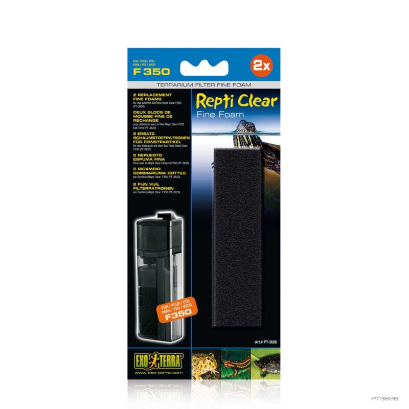 2 Fine Foams for Repti Clear F350